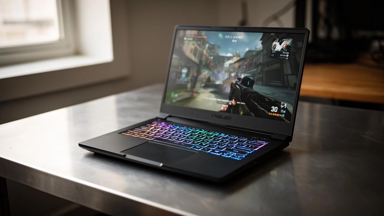 Đặt laptop gaming lên bàn kim loại có thể giúp giảm tới 15°C khi chơi game