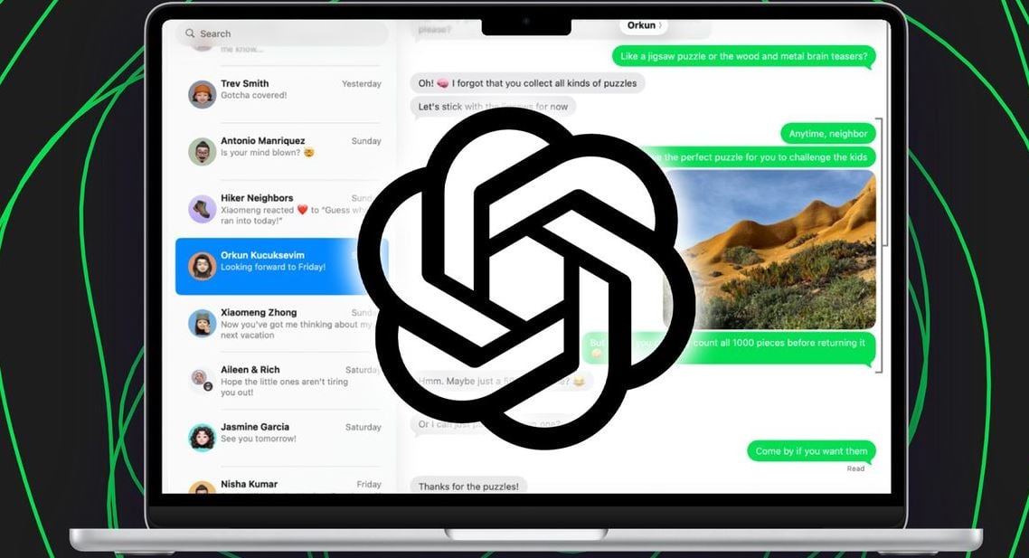 ChatGPT có thể đọc, quản lý và gửi tin nhắn Apple Messages thay người dùng