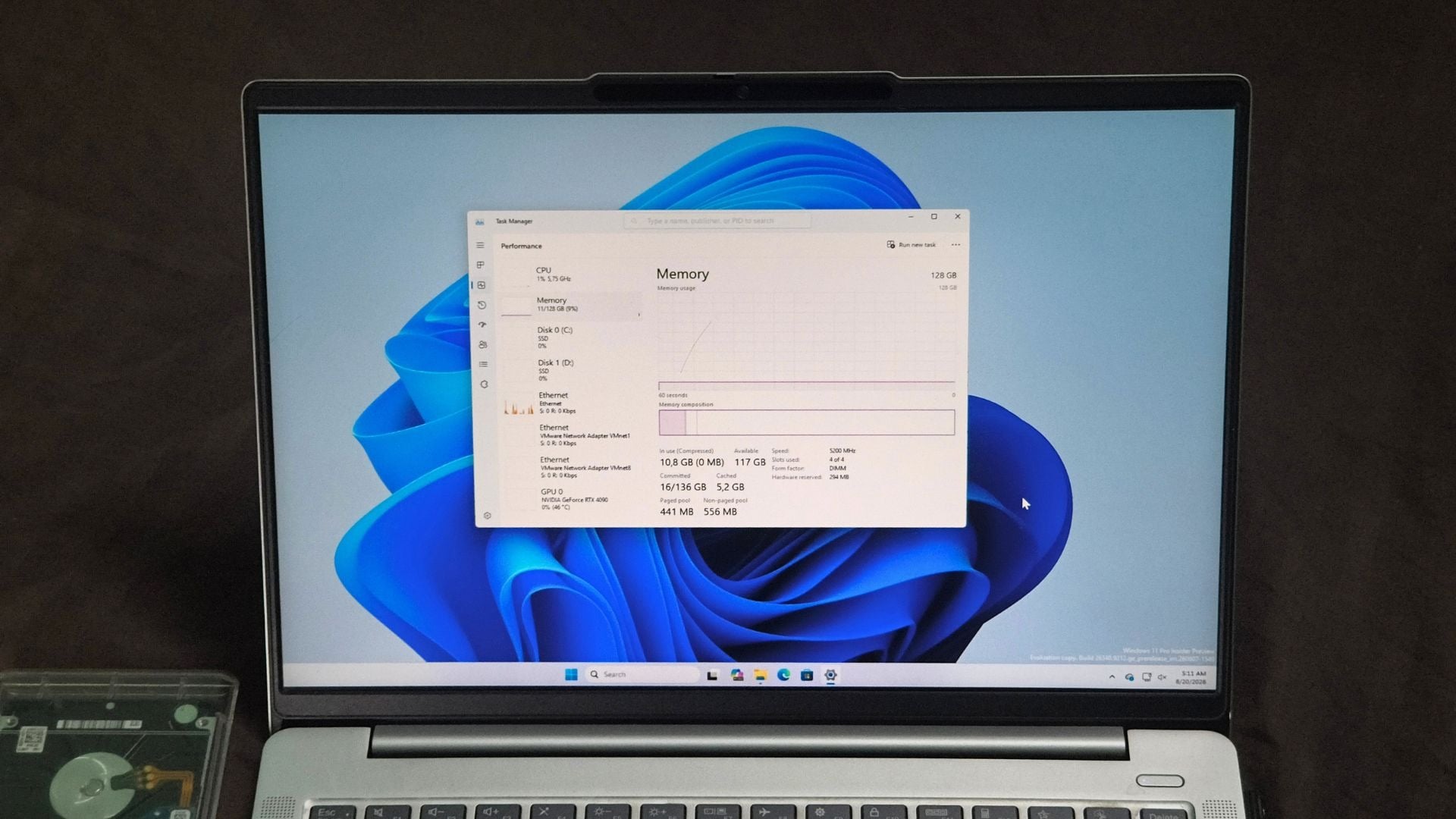 Windows 11 sắp cho phép người dùng tự chia bộ nhớ cho GPU và AI