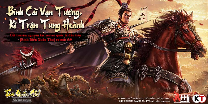 [Tam Quốc Chí - Chiến Lược] Binh Diễn Xuân Thu chính thức ra mắt, viết nên chương mới của chiến trường Tam Quốc