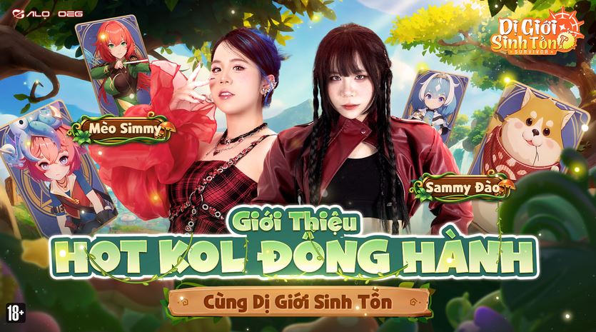 SIÊU PHẨM ROGUELIKE 2026: DỊ GIỚI SINH TỒN CHÍNH THỨC RA MẮT CÙNG BỘ ĐÔI MÈO SIMMY & SAMMY ĐÀO! 