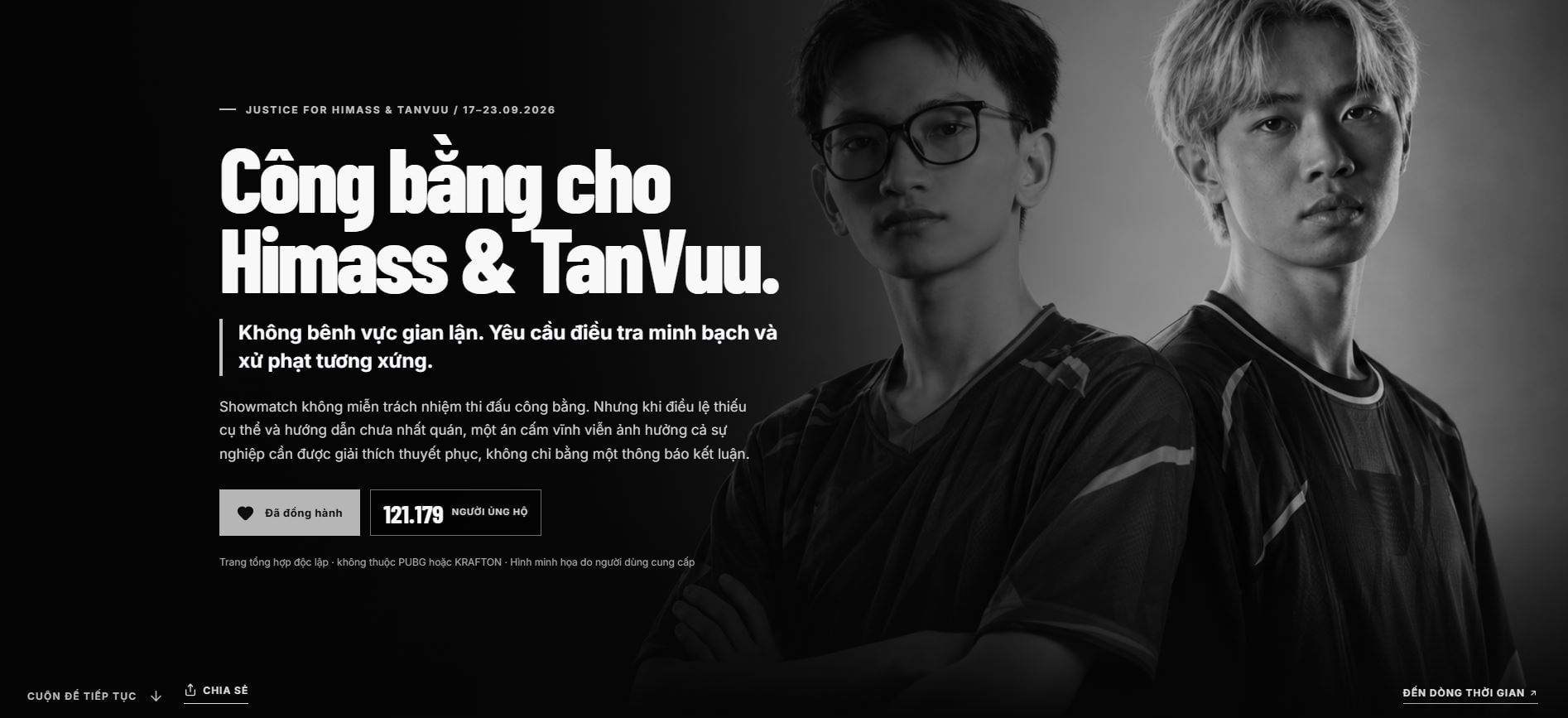 Cộng Đồng PUBG: Battlegrounds Việt Nam Đồng Hành Cùng Himass Và TanVuu