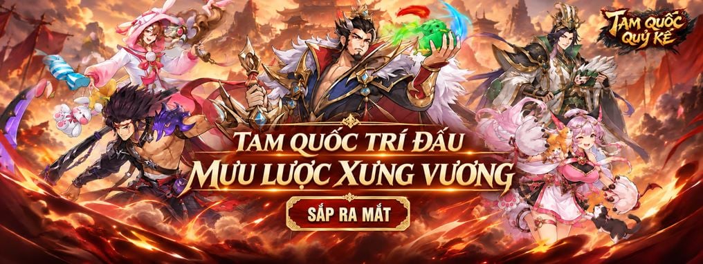 Tam Quốc Quỷ Kế chính thức ra mắt vào ngày 16/10/2026