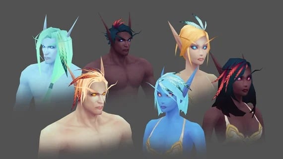 WoW Forever thay đổi tạo hình chủng tộc Skyborne sau khi lắng nghe phản hồi cộng đồng