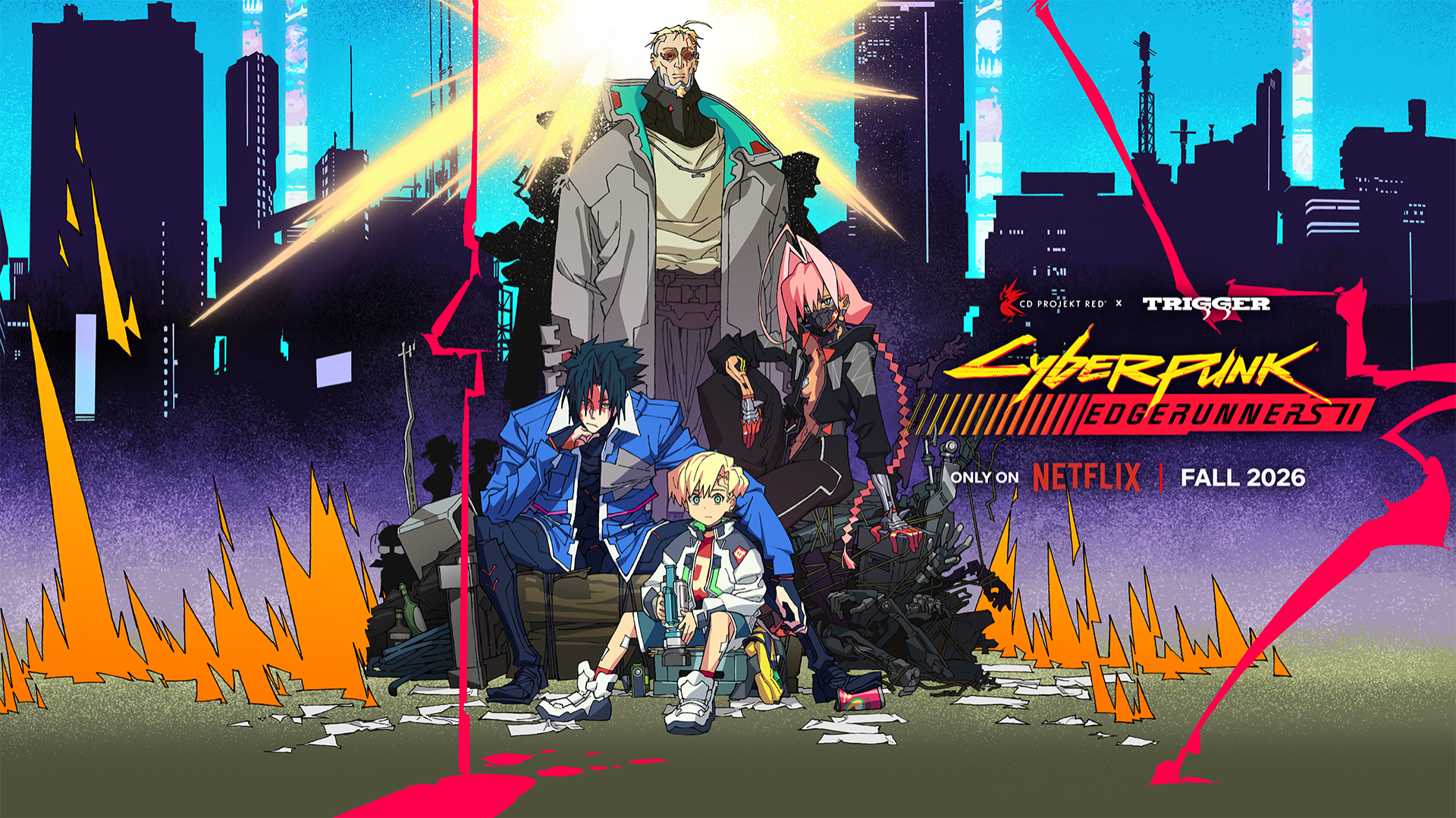 Khúc bi tráng rực lửa tái sinh giữa lòng Night City: Anime "Cyberpunk: Edgerunners 2" tung trailer bùng nổ, ấn định ngày công chiếu độc quyền 20/10 trên Netflix