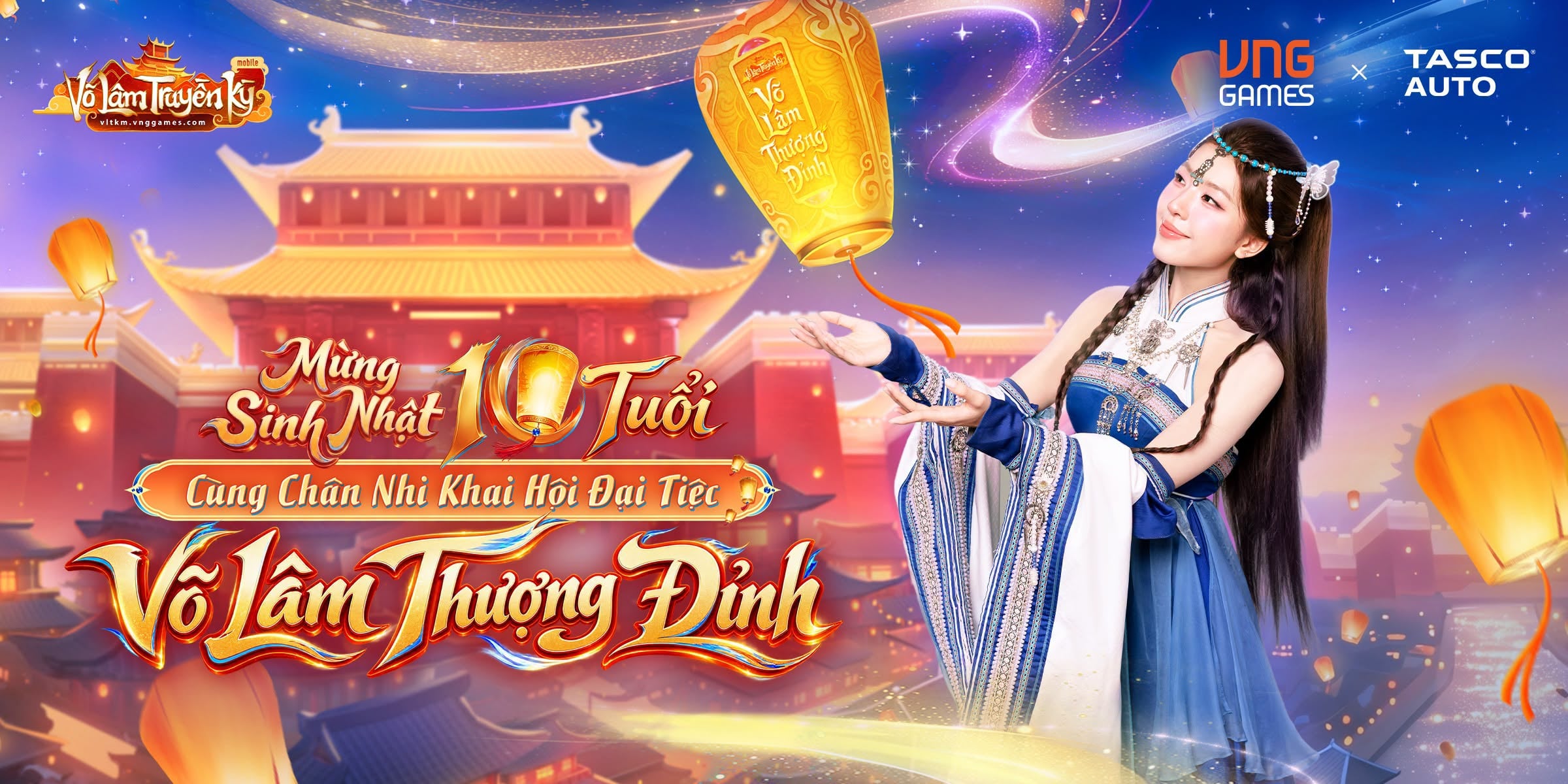 Võ Lâm Truyền Kỳ Mobile Chiêu Đãi Game Thủ Loạt Quà Khủng, Nổi Bật Với Bộ Đôi Xe Geely EX2 Tại Võ Lâm Thượng Đỉnh