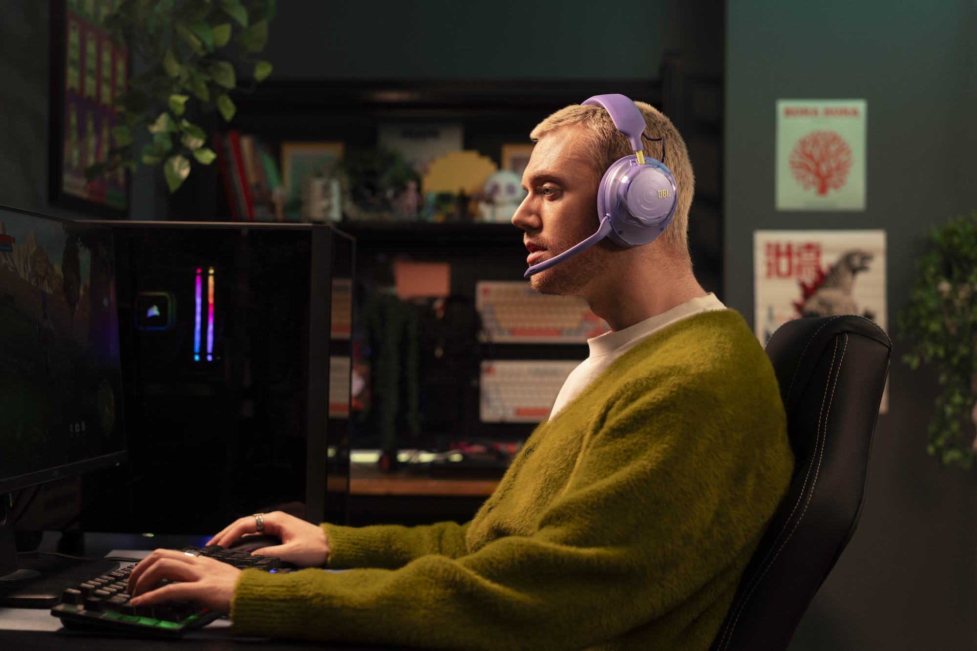 Tân Binh JBL Quantum 520 Ra Mắt Tại Việt Nam: Gaming Không Dây, Sắc Màu Cá Tính, Dễ Tiếp Cận 