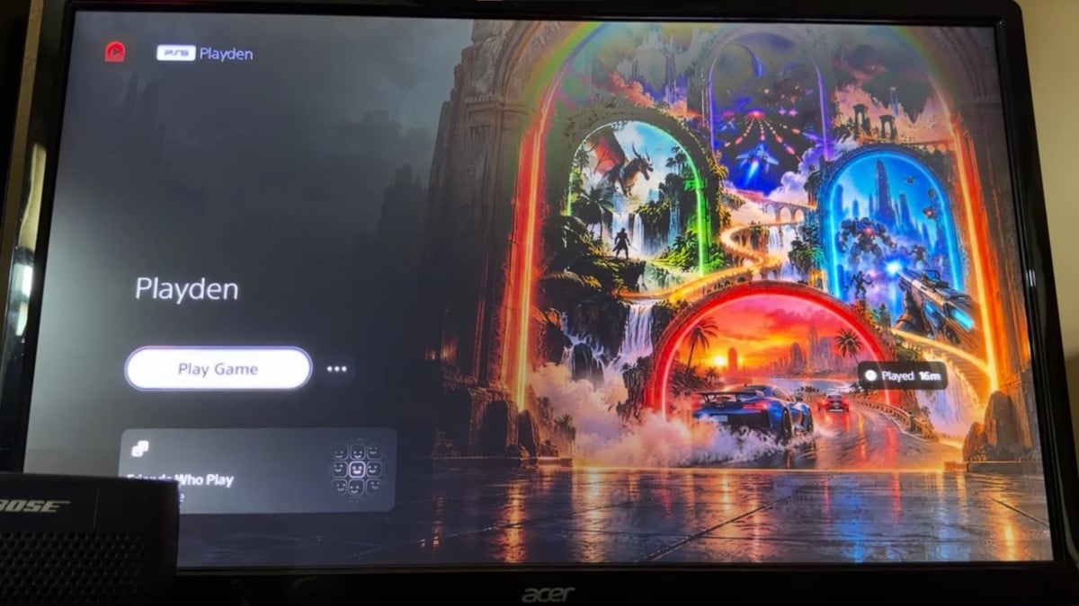 PS5 jailbreak cho phép cài và chơi game Steam trực tiếp trên console, không cần streaming