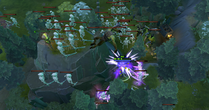 Dark Seer vào rừng tại sao không ?