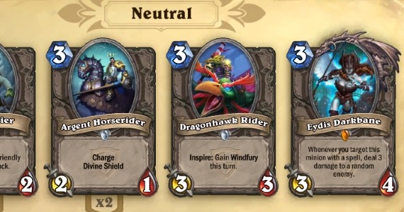Heartstone: Cách sử dụng các lá bài Neutral hiệu quả nhất
